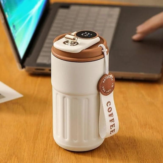 Stainless Steel Hot and Cold Vacuum Insulated Temperature Display Coffee Mug