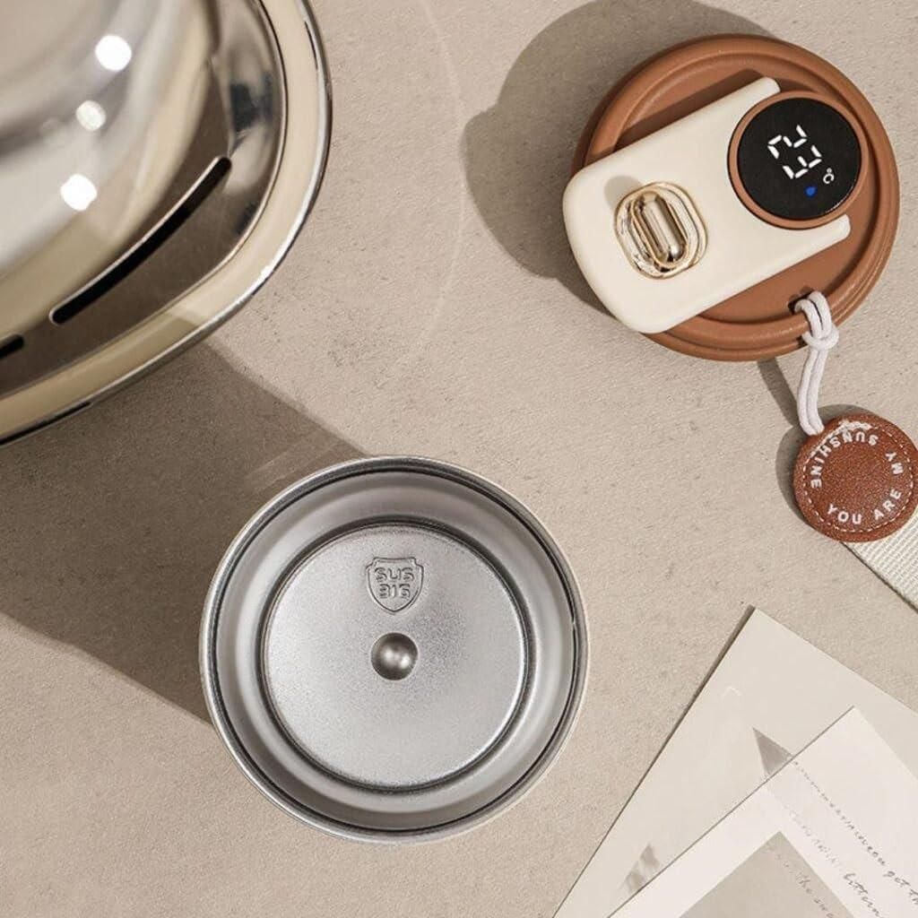 Stainless Steel Hot and Cold Vacuum Insulated Temperature Display Coffee Mug