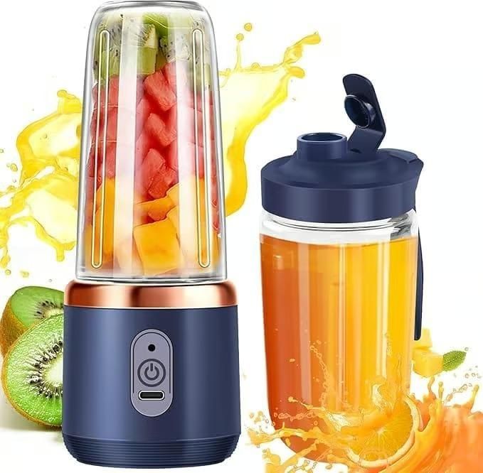 Portable Mini Juicer – USB Rechargeable Smoothie & Shake Maker