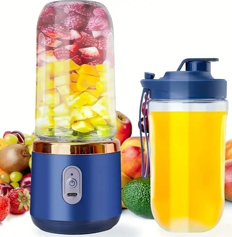 Portable Mini Juicer – USB Rechargeable Smoothie & Shake Maker