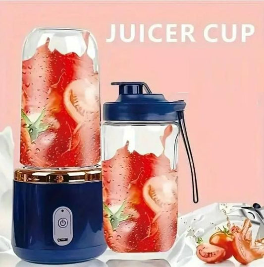 Portable Mini Juicer – USB Rechargeable Smoothie & Shake Maker