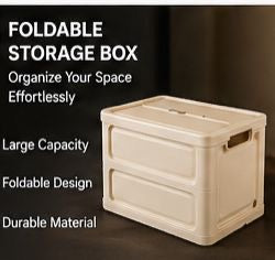 Foldable ,SpaceSaver Storage Bin